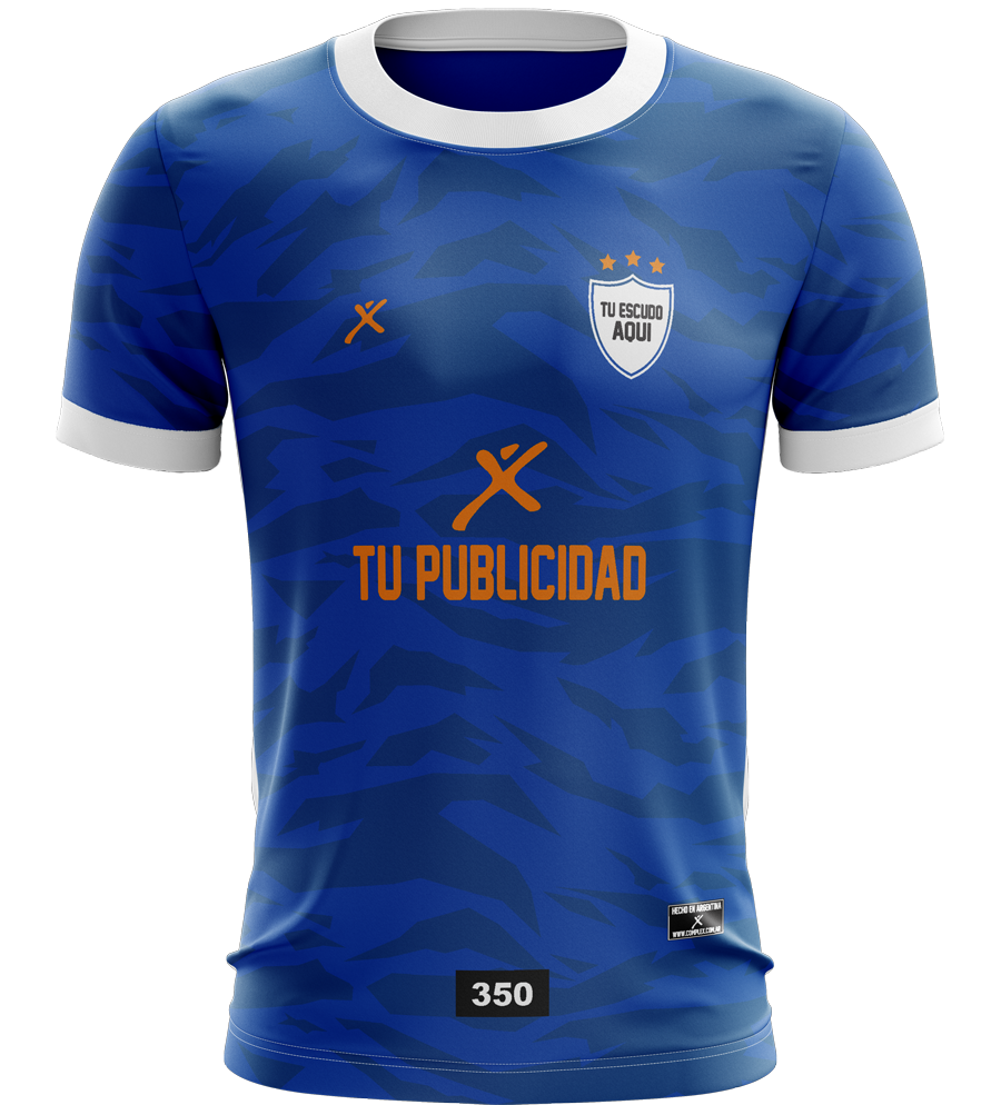 camiseta personalizada para equipos futbol deporte