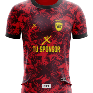 camiseta personalizada para equipos futbol deporte