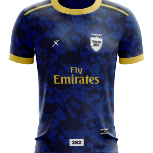 camiseta personalizada para equipos futbol deporte